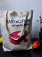 Indkøbsnet i økologisk kanvas bomuld - Plastic fish, not on my watch