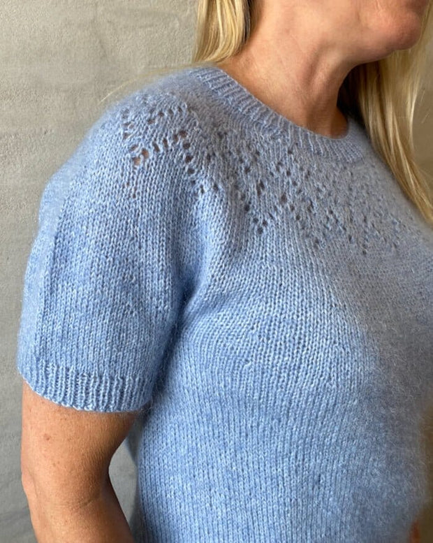 Irma T-shirt fra Önling, No 12 + silk mohair strikkekit Strikkekit Önling - Katrine Hannibal