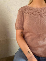 Irma T-shirt fra Önling, strikkeopskrift