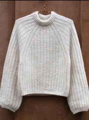 Klint Classic sweater af Anne Ventzel, No 1 strikkekit Strikkekit Anne Ventzel