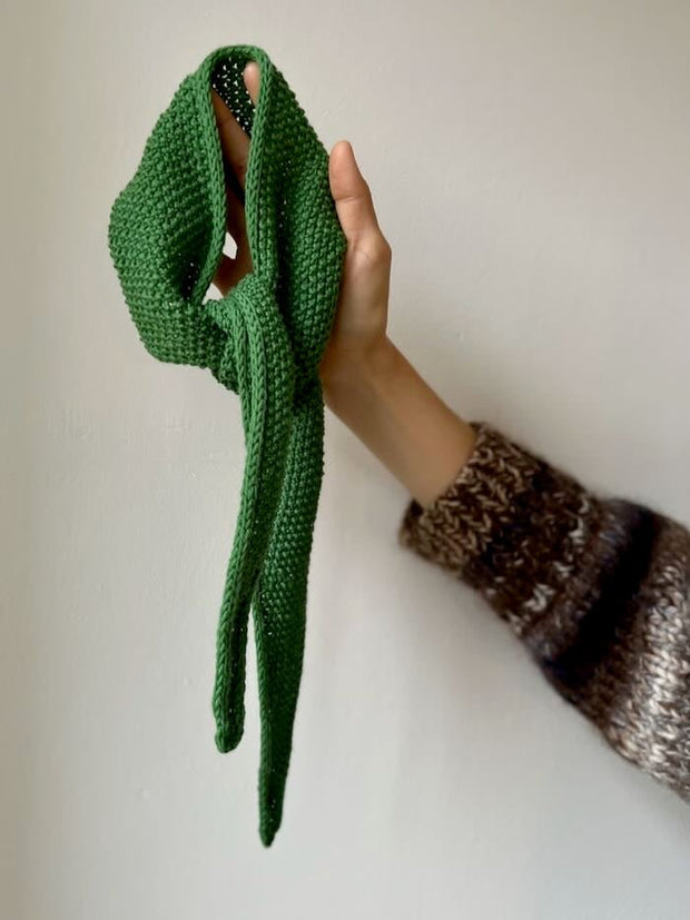 Knitting is my therapy bandana fra Önling, strikkeopskrift Strikkeopskrift Önling - Katrine Hannibal