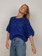 KLADDE MGL MÆNGDER Laura Sparkle Tee (korte ærmer), No 12 + silk mohair + Cosmo Sparkle strikkekit Strikkekit Önling - Katrine Hannibal