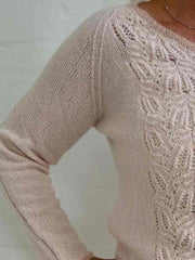 Limoncello sweater fra Önling, No 4 + silk mohair strikkekit