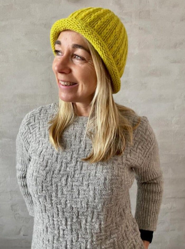 Line hue af Hanne Falkenberg, strikkekit Strikkekit Hanne Falkenberg