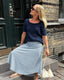 Look bluse af Hanne Falkenberg, No 21 strikkekit Strikkekit Hanne Falkenberg