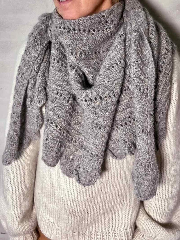 Margrethe sjal fra Önling, No 16 strikkekit Strikkekit Önling - Katrine Hannibal