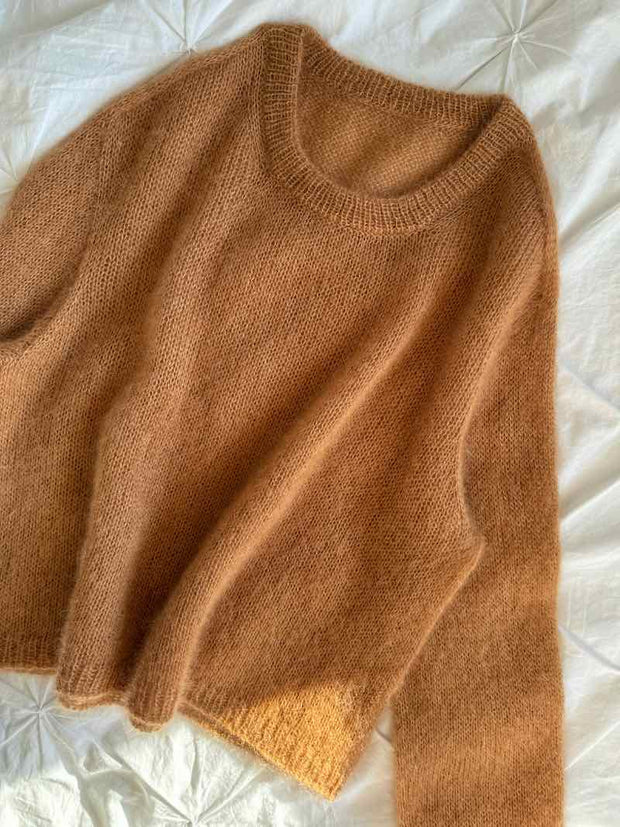 Micaela Sweater af Moreca Knit, No 10 garnpakke (uden opskrift) Strikkekit PetiteKnit
