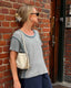 Mikko t-shirt af Hanne Falkenberg, No 21 strikkekit Strikkekit Hanne Falkenberg
