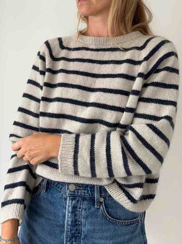 Moray sweater fra Cocoamour Knitwear, No 1 garnpakke (uden opskrift) Strikkekit Cocoamour Knitwear