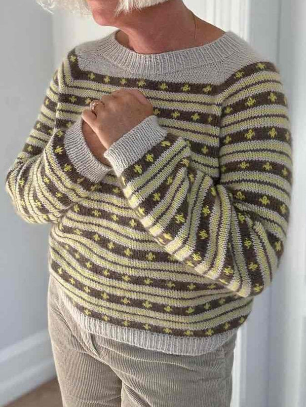 Nautic Sweater, strikkekit i Önling No 1 Strikkekit Lenes knitwear