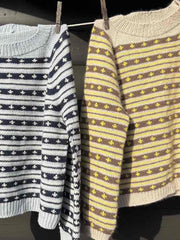Nautic Sweater, strikkekit i Önling No 3 Strikkekit Lenes knitwear