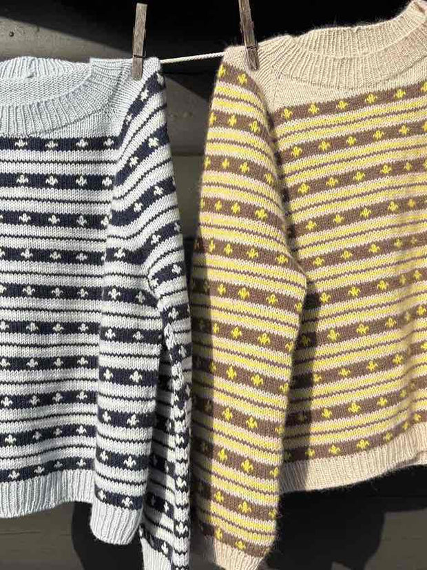 Nautic Sweater, strikkekit i Önling No 3 Strikkekit Lenes knitwear