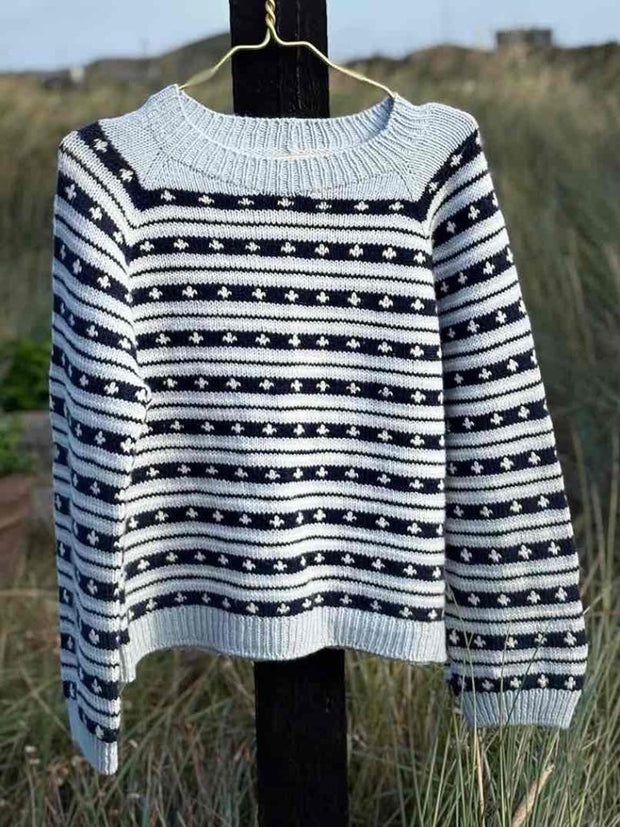 Nautic Sweater, strikkekit i Önling No 3 Strikkekit Lenes knitwear