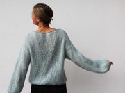 No 18 sweater af VesterbyCrea, strikkeopskrift Strikkeopskrift VesterbyCrea