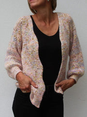 No 22 cardigan fra VesterbyCrea, strikkeopskrift Strikkeopskrift VesterbyCrea