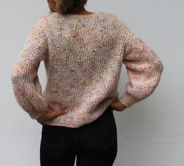 No 22 cardigan fra VesterbyCrea, strikkeopskrift Strikkeopskrift VesterbyCrea