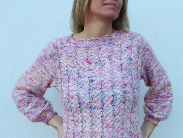 No 29 sweater fra VesterbyCrea, No 2 strikkekit Strikkekit VesterbyCrea
