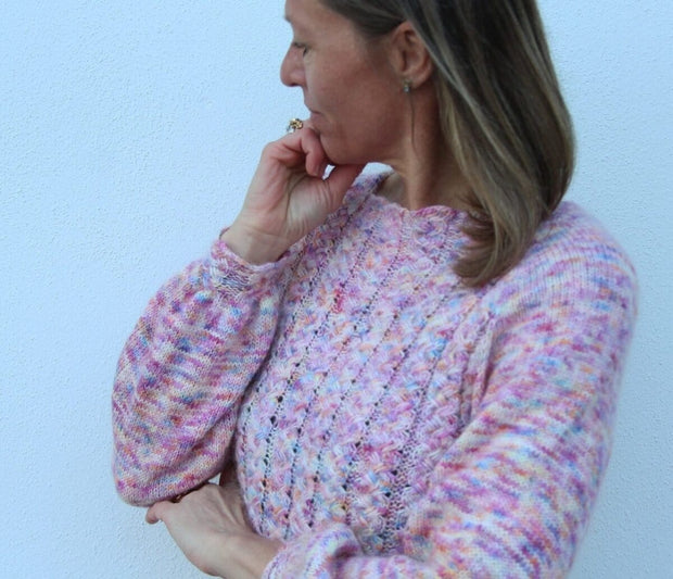 No 29 sweater fra VesterbyCrea, strikkeopskrift Strikkeopskrift VesterbyCrea