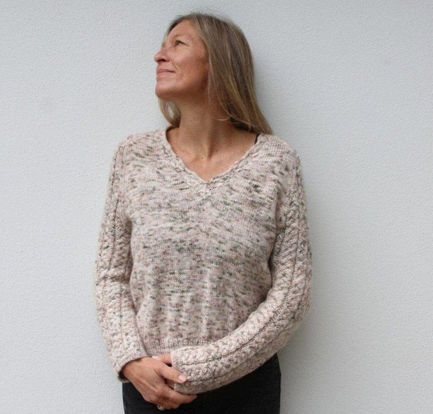 No 30 sweater fra VesterbyCrea, strikkeopskrift Strikkeopskrift VesterbyCrea