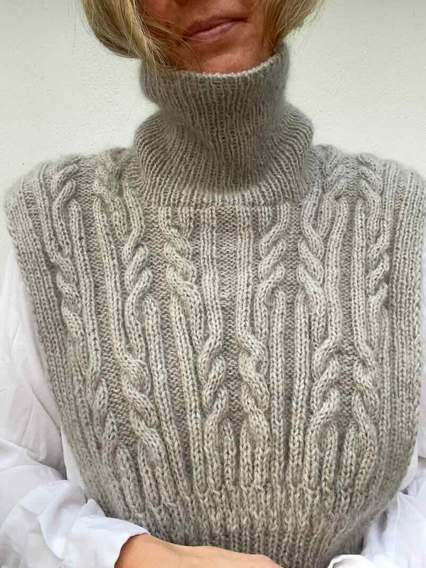 No 35 Neck Warmer fra VesterbyCrea, strikkeopskrift Strikkeopskrift VesterbyCrea