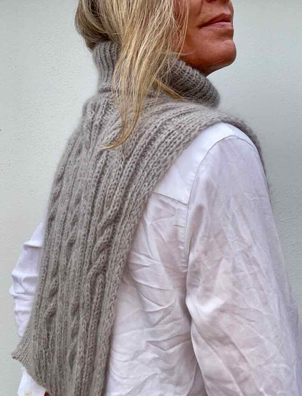 No 35 Neck Warmer fra VesterbyCrea, strikkeopskrift Strikkeopskrift VesterbyCrea