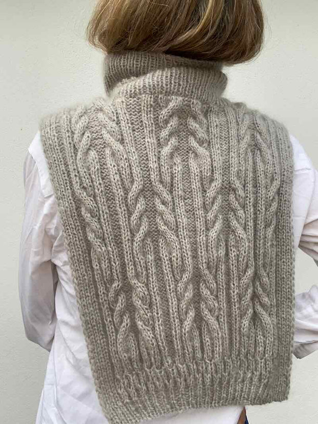 No 35 Neck Warmer fra VesterbyCrea, strikkeopskrift Strikkeopskrift VesterbyCrea