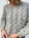 No 45 sweater fra VesterbyCrea, strikkeopskrift Strikkeopskrift VesterbyCrea