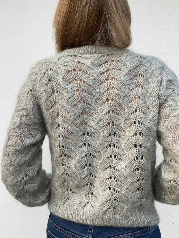 No 45 sweater fra VesterbyCrea, strikkeopskrift Strikkeopskrift VesterbyCrea