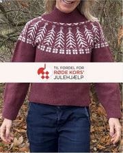 Noelle Julesweater fra Önling, strikkeopskrift - til fordel for Røde Kors julehjælp Strikkeopskrift Önling - Katrine Hannibal