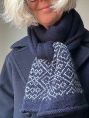 Northern Scarf af Lenes Knitwear, strikkeopskrift (DK + NO)