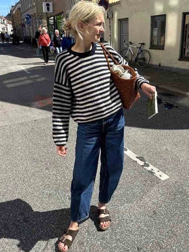 Olga sweater fra PetiteKnit, No 3 garnpakke (uden opskrift)