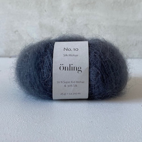 Önling No 10 - silk mohair garn - Frisk Pink (2575)x