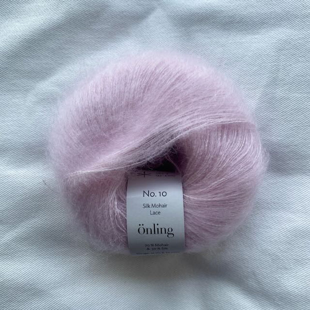Önling No 10 - silk mohair garn - Kirsebærblomst (047)
