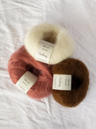 Casia wrap cardigan fra Refined Knitwear, silk mohair strikkekit Strikkekit Refined Knitwear 