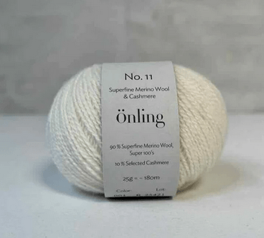Önling No 11 - merino og cashmere garn - Beige (bolsana)x
