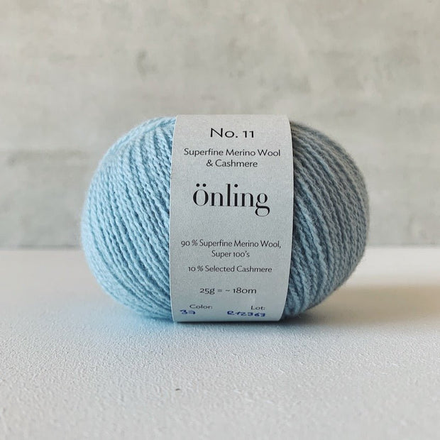 Önling No 11 - merino og cashmere garn - Marcipan (Volga 7839)x