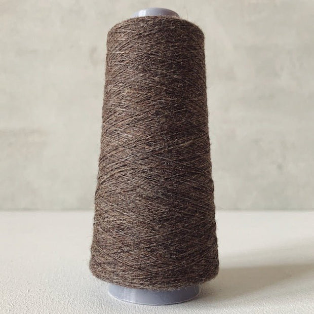 Önling No 13 - følgetråd med cashmere - Brun melange 47