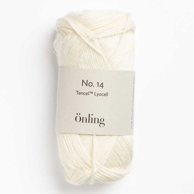 Önling No 14 - 100% Lyocell by Tencel - Råhvid