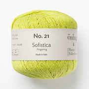 Önling No 21 - bomuld og hør garn - Lime (127)