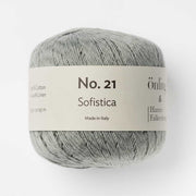 Önling No 21 - bomuld og hør garn - Medium Grey