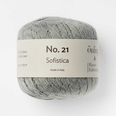 Önling No 21 - bomuld og hør garn - Medium Grey
