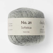 Önling No 21 - bomuld og hør garn - Medium Grey