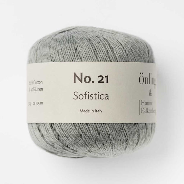 Önling No 21 - bomuld og hør garn - Medium Grey