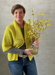 Patent jakke af Hanne Falkenberg, strikkeopskrift Strikkeopskrift Hanne Falkenberg