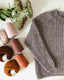 Petra Patent Sweater, No 12 + silk mohair strikkekit
