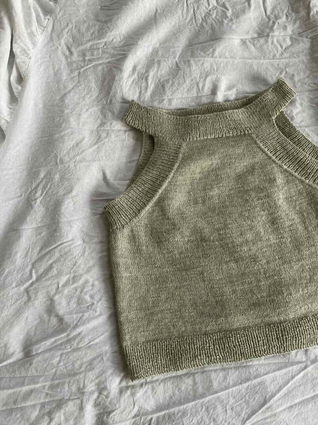 Pi Camisole af Creadia Studio, strikkeopskrift Strikkeopskrift Creadia