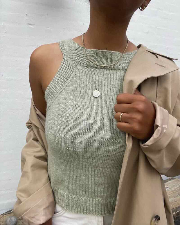 Pi Camisole af Creadia Studio, strikkeopskrift Strikkeopskrift Creadia