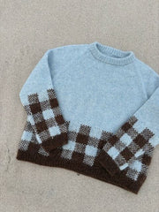 Picnic Sweater af Lene Krogh, pdf strikkeopskrift (DK + NO)