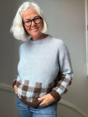 Picnic Sweater af Lene Krogh, pdf strikkeopskrift (DK + NO)