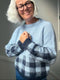Picnic Sweater, No 3 + silk mohair strikkekit